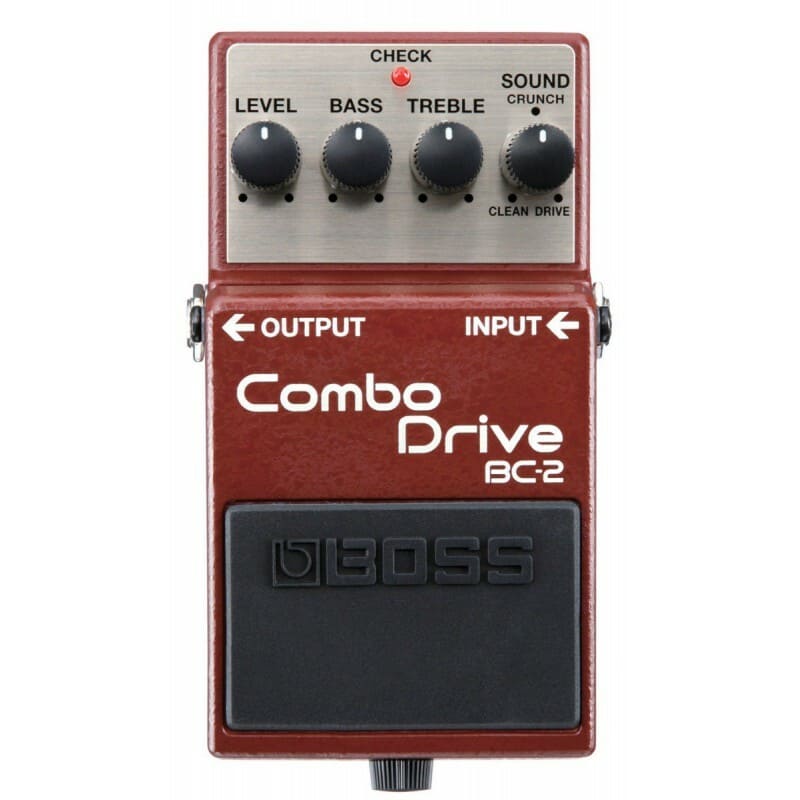 BOSS BC-2 Combo Drive Guitar Overdrive Pedal Musiklageret Viborg