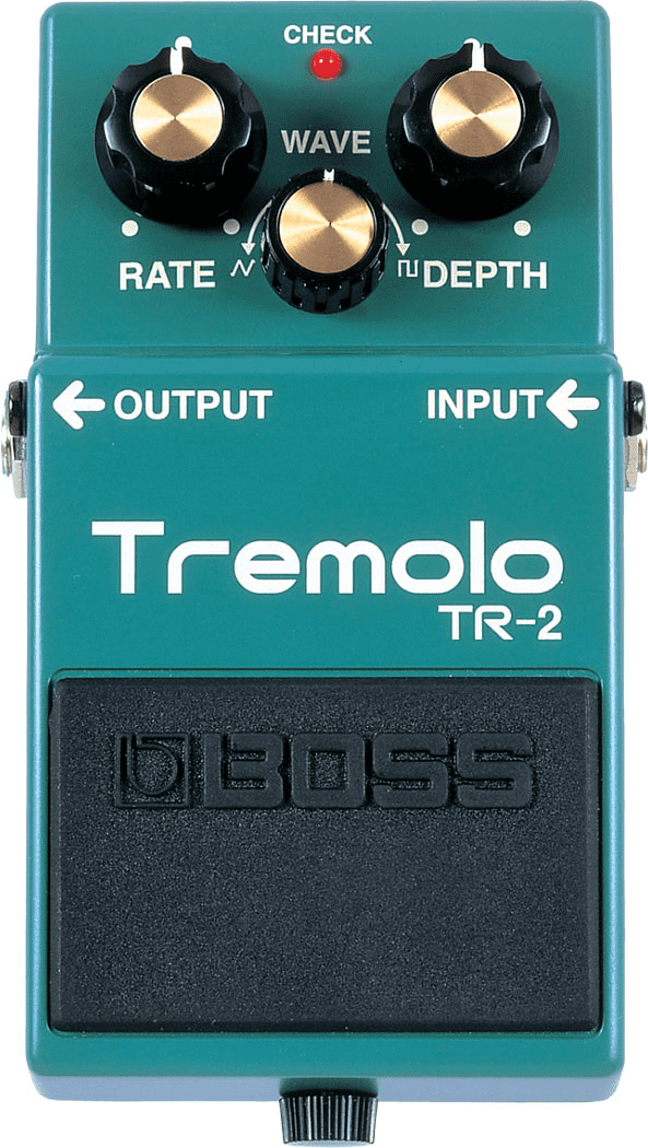 BOSS TR-2 Tremolo Guitar Effekt Pedal Musiklageret Viborg