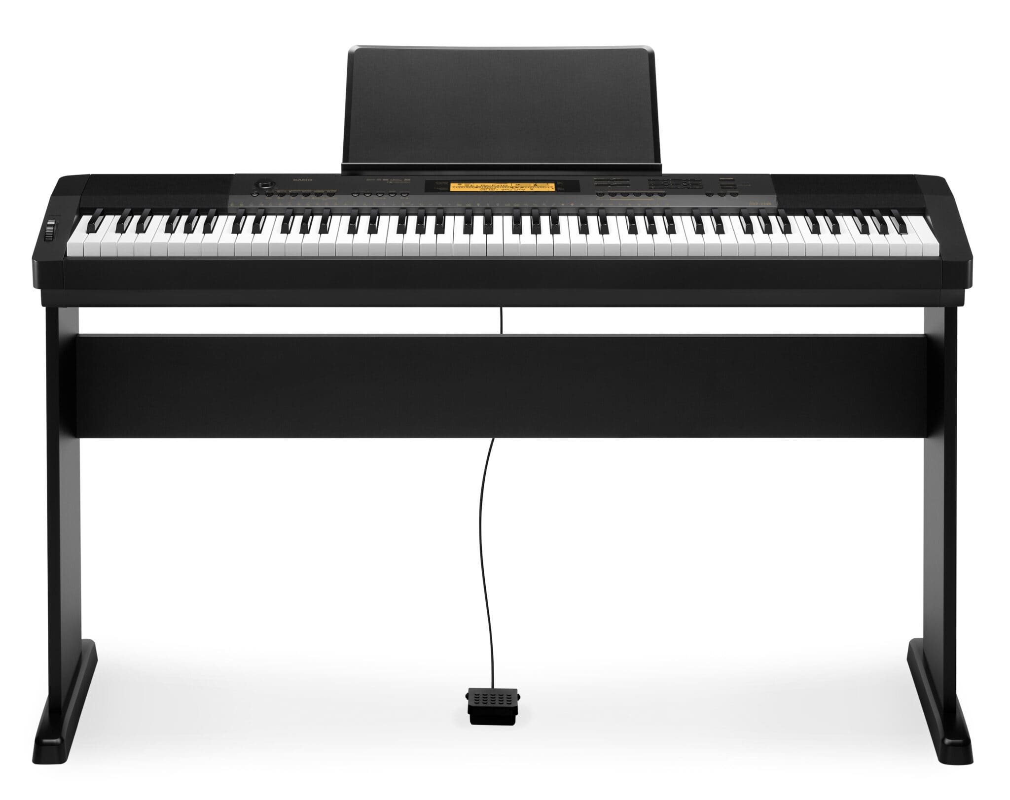 Casio CDP-230R Med Stativ Digital Piano Digital Klaver 88 Vægtede Tangenter Musiklageret Viborg