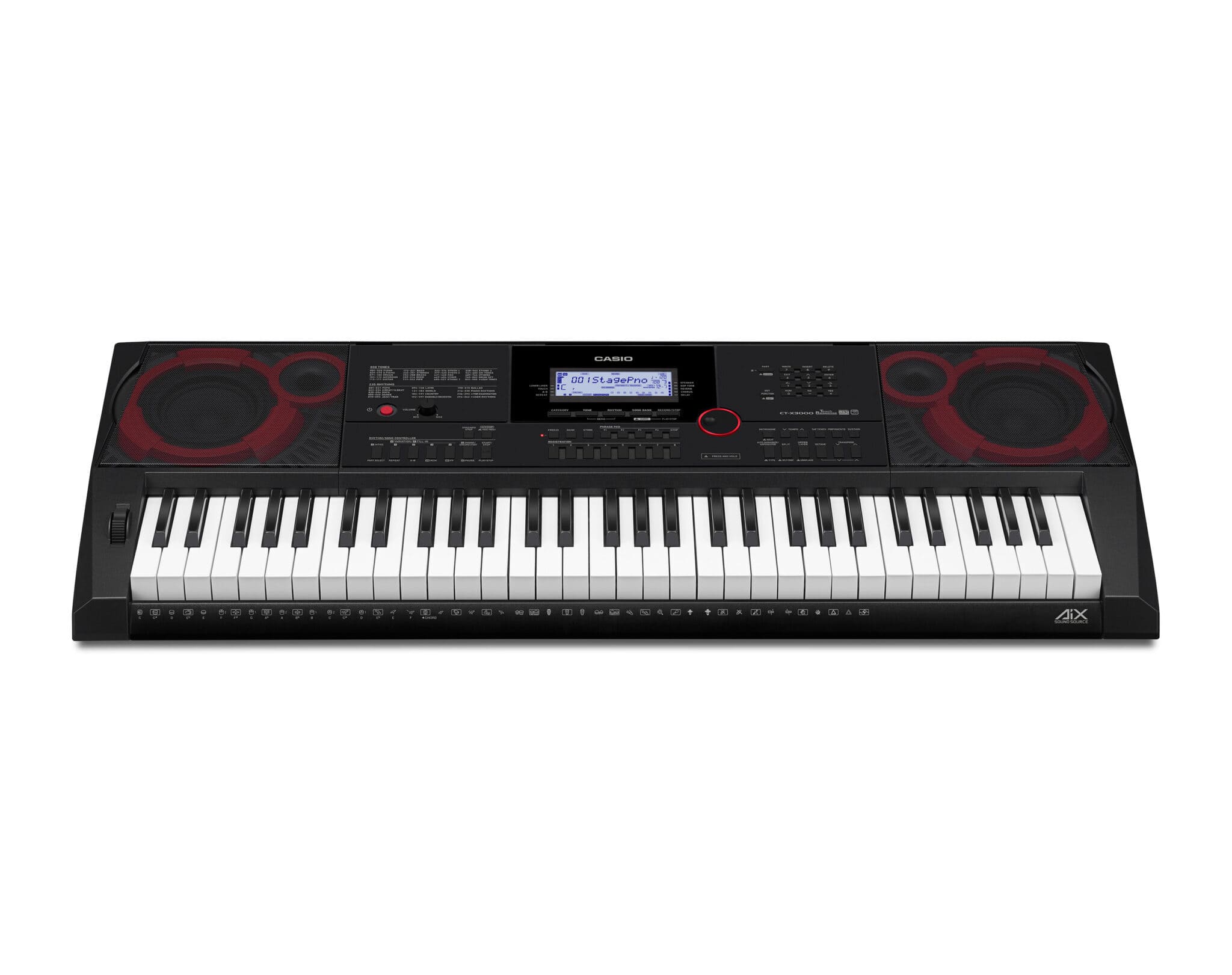 Casio CT-X3000 Keyboard MIDI Til Mac PC Android iOS 61 Anslagsfølsomme Tangenter Musiklageret Viborg