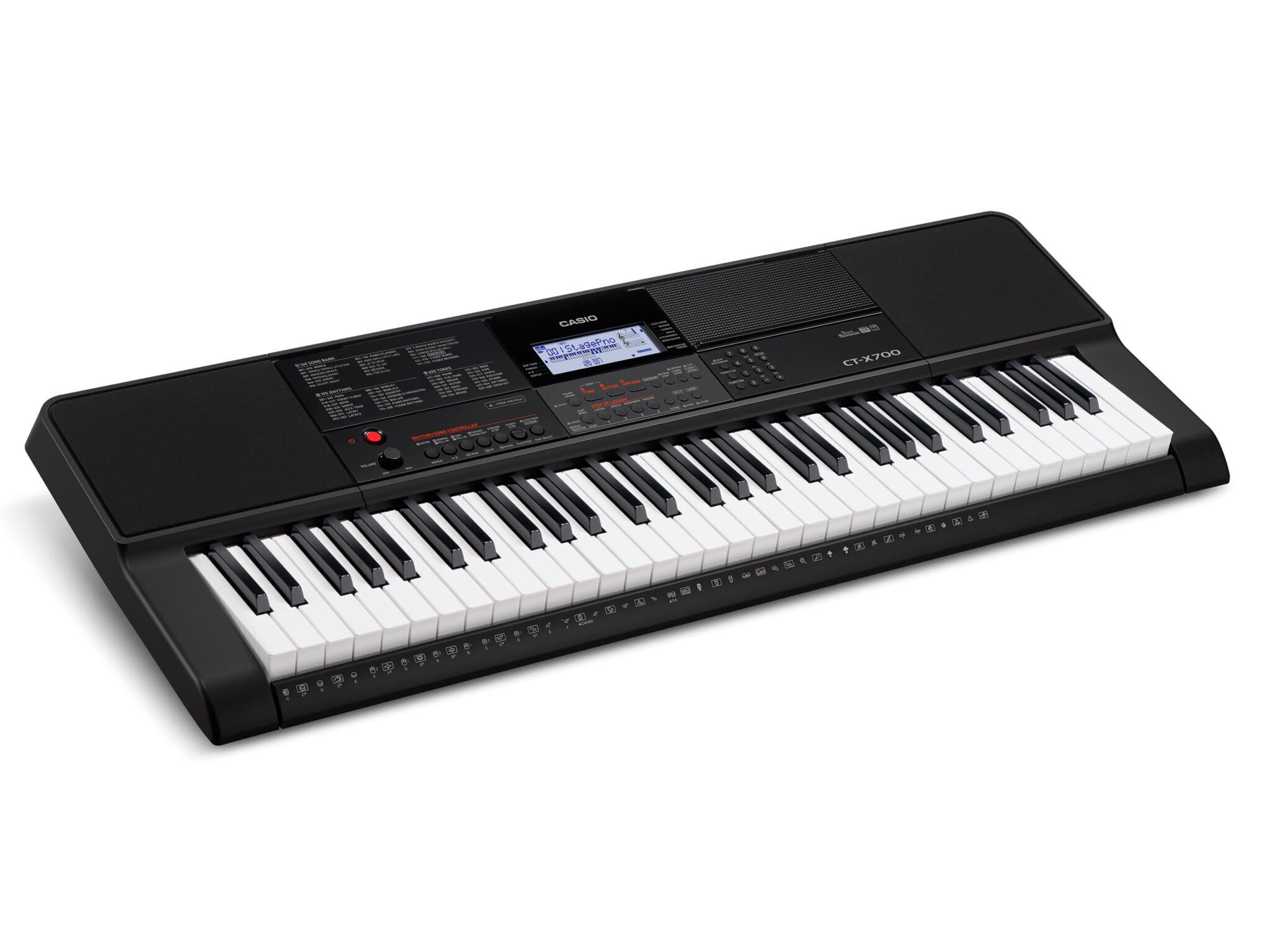 Casio CT-X700 Keyboard 6 Spors Indspilning 61 Anslagsfølsomme Tangenter Musiklageret Viborg