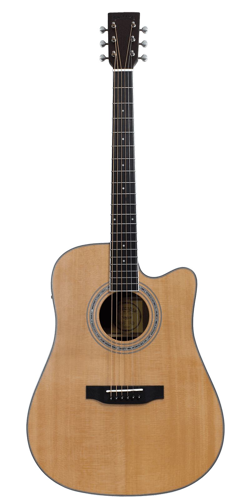 Santana ST-300WS Western Guitar Elektrisk Akustisk Guitar Fishman Pickup Stålstrenge Musiklageret Viborg