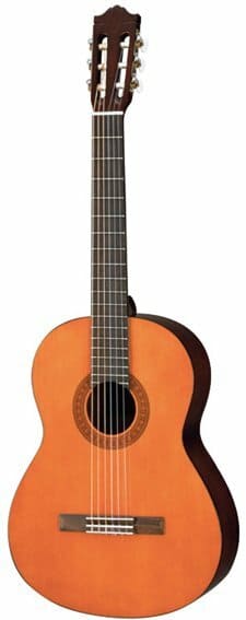 Yamaha C40 Klassisk Guitar Spansk Guitar Begynderguitar Nylon Strenge Musiklageret Viborg