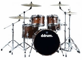 Ddrum DIOS Player 22" Walnut Natural Trommesæt Walnut Akustisk Trommer Musiklageret Viborg